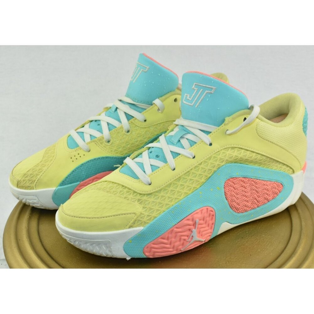 🌹Nike Jordan Tatum 2 PF Lemonade Men’s Shoes Size 9 Basketball Shoes FH6457-700